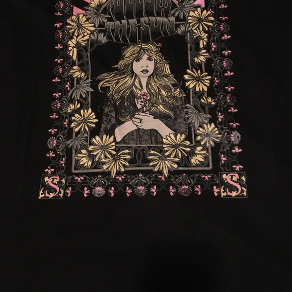 Boho Vintage  Stevie Nicks  Retro Rocker Tee Shirt - Picture 8 of 8